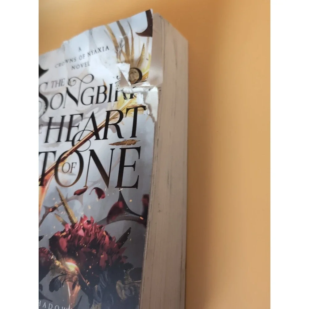 Songbird and the Heart of Stone : The‎ Shadowborn Duet, Book One Damaged Cover